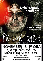 Presser G�bor �s vend�geinek koncertje Gy�ngy�s�n, 2014.&nbsp;november&nbsp;13‑�n